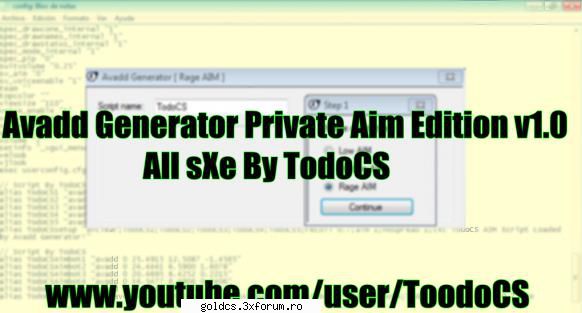generator private aim edition v1★ sxe v15.2 fix [2015] credits for avadd: comands aimbot and